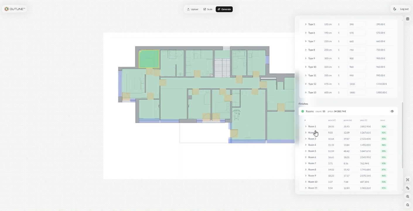 WebApp for Automatic Takeoff